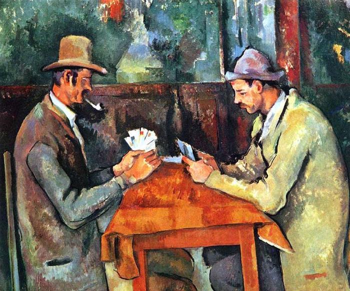 Paul Cezanne The Cardplayers China oil painting art
